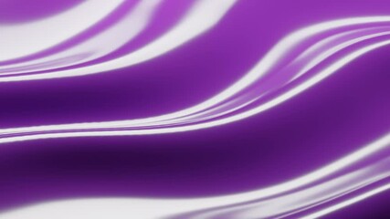 Poster - Abstract Purple Fluid Waves 4k 60 pfs looping video