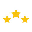 © Arjuna - Three yellow stars vector icon