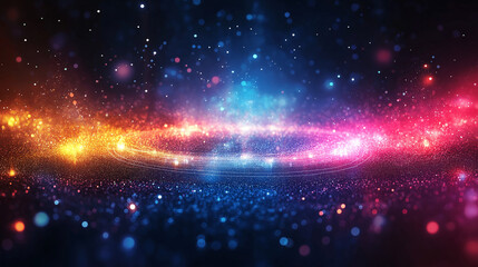 Poster - futuristic sci-fi industrial tech abstract background . Generative AI