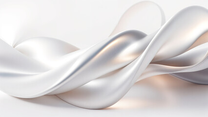 Poster - futuristic modern abstract background of waves and lines . Generative AI