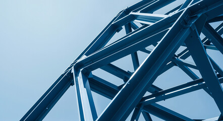 Poster - brutal industrial tech abstract background . Generative AI