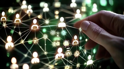 Poster - Global Network Connection Digital Human Interaction Technology