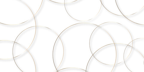 Fototapete - abstract background golden circle stock line background. abstract artistic of geometric background g