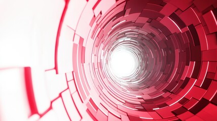 Poster - High-Speed Digital Spiral Tunnel Visualizing Data Flow in a Dynamic Environment