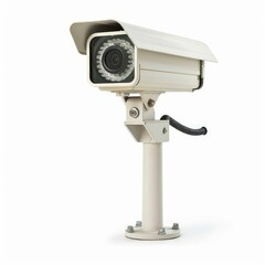 Poster - Security camera mounted on a pole, ensuring safety and monitoring against potential threats