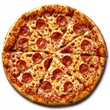 © Klnpherch - Delicious Classic Pepperoni Pizza Sliced in Eight with Golden Cheese and Crispy Crust Perfect for Any Occasion