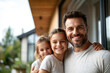 © Dar1930 - Parents with children means a happy family.AI generative.