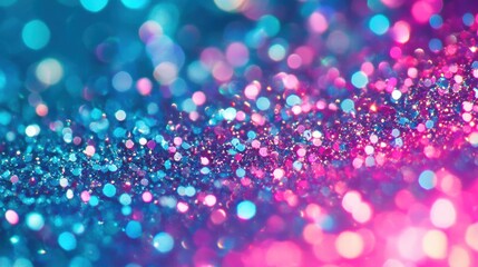 a luminous background with bright turquoise.