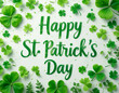 st patricks day greeting card