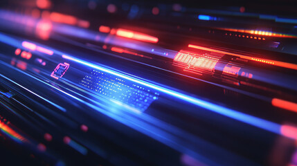 Poster - Loading progress or status bar vector icons of HUD user interface design. Futuristic digital interface of head up display with circular bars of download process, data upload, loader percentage diagram