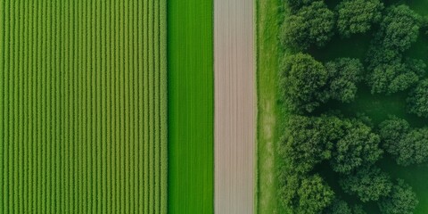Aufkleber - Eco-Chic Agricultural Field Precision Irrigation and Sensor Array for Smart Farm Management - Sustainable Crop Monitoring and Green Tech Integration