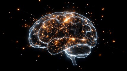 Poster - Exploring the intricacies of the human brain through advanced visual technology