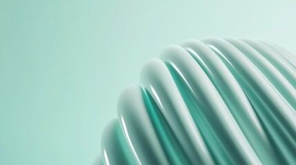 Aufkleber - Ultra-Modern Holographic Balloon Display Glossy Futuristic Design on Pastel Neon - Cutting-Edge Visual Content and Immersive Event Marketing