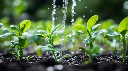 Poster - Plant breeding and agricultural genetics isolated color line icon. Vector vegetable hydroponic system, agriculture in greenhouse. Exploring new methods of plant breeding, genetically modified sprout