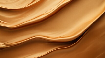 Fototapete - Luxe Gold Satin Textures for Holiday Branding Opulent Decorative Detail in Neutral Palette - Elevate Gift Presentation and Marketing Aesthetics in Premium Retail Displays