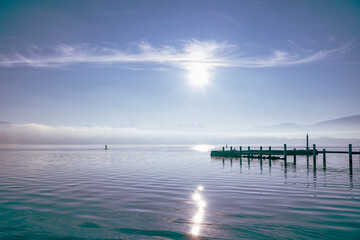 Wall Mural - Un Matin de Silence et d’Eau