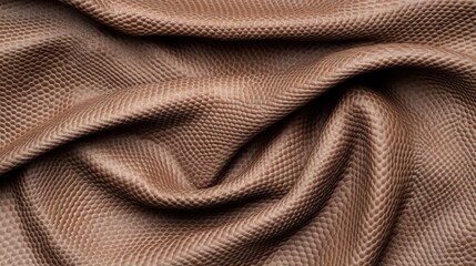 Aufkleber - Textured Brown Fabric with a Unique Pattern for Fashion and Design Projects
