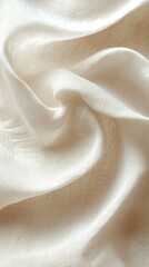 Aufkleber - This soft, muted linen fabric displays an inviting texture that enhances any interior space. Its gentle folds invite touch, perfect for luxurious drapes or cozy cushions