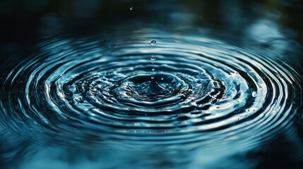 Poster - Beneath the gentle caress of sunlight, water dances with ripples, catching light like scattered diamonds. The serene surface is alive with movement that captivates the senses