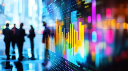 Poster - big data analytics tool being used to analyze customer behavior, segmenting the audience based on various demographics to tailor marketing efforts