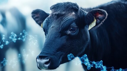 Poster - A biotechnology company working on lab-grown meat, leveraging cellular agriculture to produce sustainable, ethical protein alternatives without animal farming