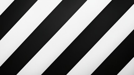 Poster - bold and contrasting background with alternating thick black and white diagonal stripes, creating a 