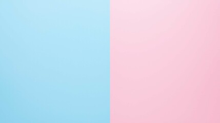 Poster - Calm Colorful Background with Light Blue and Soft Pink Shades