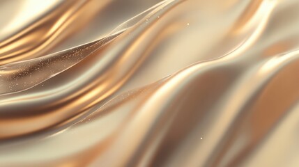 Poster - smooth gold gradient with subtle bokeh lights adding depth and elegance