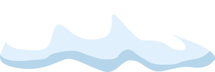 Poster - Soft blue wave pattern creates a serene and calming background, ideal for wellness, spa, or relaxation themed designs, evoking a sense of tranquility and peace
