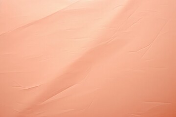 Poster - Soft Peach Color Paper Background with Smooth Textures and Gentle Wrinkles for Creative Projects and Design Applications