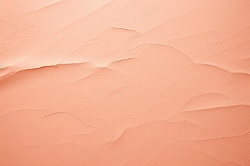 Poster - Soft Peach Color Paper Abstract Background with Unique Textures and Waves for Creative Design Projects and Artistic Presentations