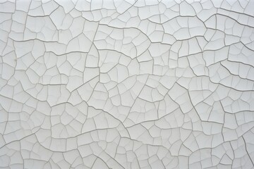 Poster - detailed high-resolution texture of cracked white ceramic surface with intricate patterns suitable f