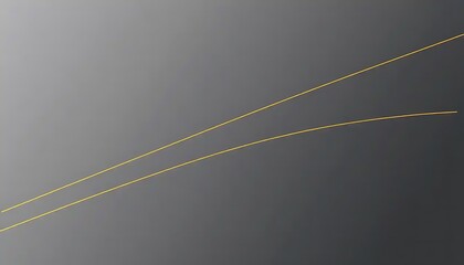 Poster - Two thin gold lines on a gray background