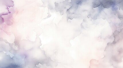 Poster - abstract soft watercolor texture with subtle hues blending in a dreamy ethereal background for creat