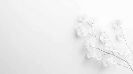 Poster - Monochrome Whispers, a delicate grayscale composition featuring soft edges, a minimalist background, and an airy ambiance that invites contemplation and tranquility.