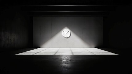 Poster - Shadows of Time, a grayscale artwork conveying historical depth, featuring a minimalist backdrop, clean lines, and ample free space for contemplation and reflection.