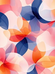 Poster - Abstract spring background vector. Geometric shapes pattern, Mosaic wallpaper design for presentation, cover, ads banner and wall art for home decoration.
