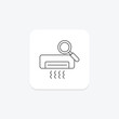 © Blinix Solutions - HVAC Inspection thinline icon, vector, pixel perfect, illustrator file