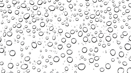 Fototapete - Captivating abstract image showcasing delicate water bubbles with stunning reflections creating a serene and captivating visual display of transparency light and natural elegance