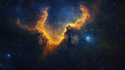 Aufkleber - Dramatic and Powerful Cosmic Explosion Within Vast and Mysterious Galactic Nebula Showcasing the Captivating Beauty and Energy of Deep Space