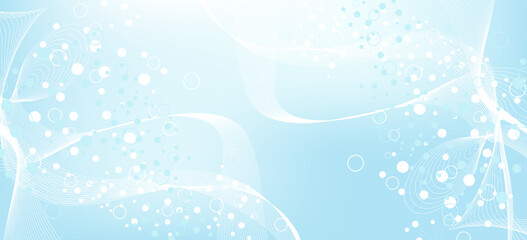 Wall Mural - modern abstract molecules structure for science or medical background. dna helix or atom visualizati
