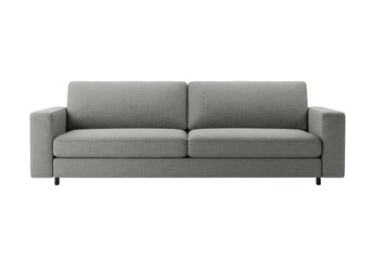 Wall Mural - sofa isolated on white background, no depth of field, sharp.