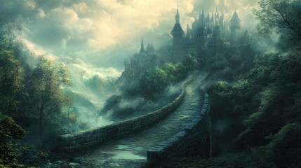 Wall Mural - exploring the infinite horizon