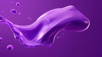 Poster - Digital marketing, online advertising, SMM. App notification, chatting, texting. Viral content, internet meme creation, mass shared content concept. Bright vibrant violet vector isolated illustration