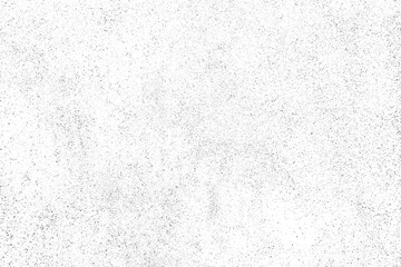 Wall Mural - Distressed paper background. Grain noise. Dust effect overlay. Sand texture. Snow pattern. Black ink splash. Grainy isolated on white. Vector illustration, EPS 10.