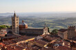 © wjarek - Massa Marittima old town and San Cerbone Duomo cathedral. Tuscany, Italy.