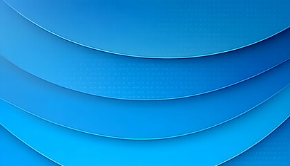 Fototapete - Abstract blue layered background with subtle texture and curved lines. Ideal for presentations, websites, and modern designs.
