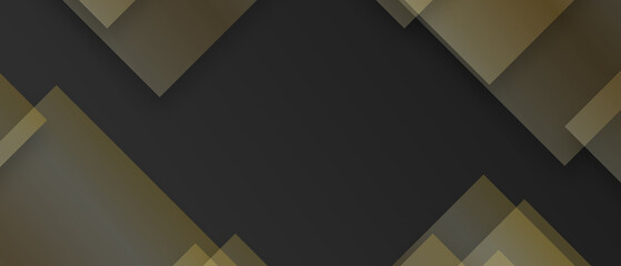 Luxury creative line pattern black and gold
