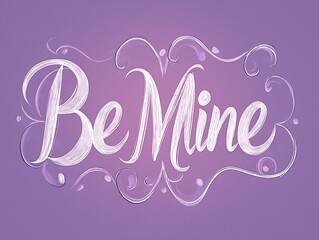 Poster - A handwritten Valentinea??s Day card with 