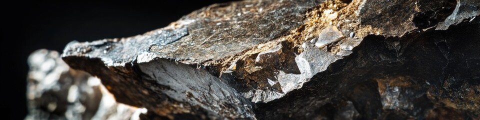 Poster - A close-up view of a wooden surface covered in ice